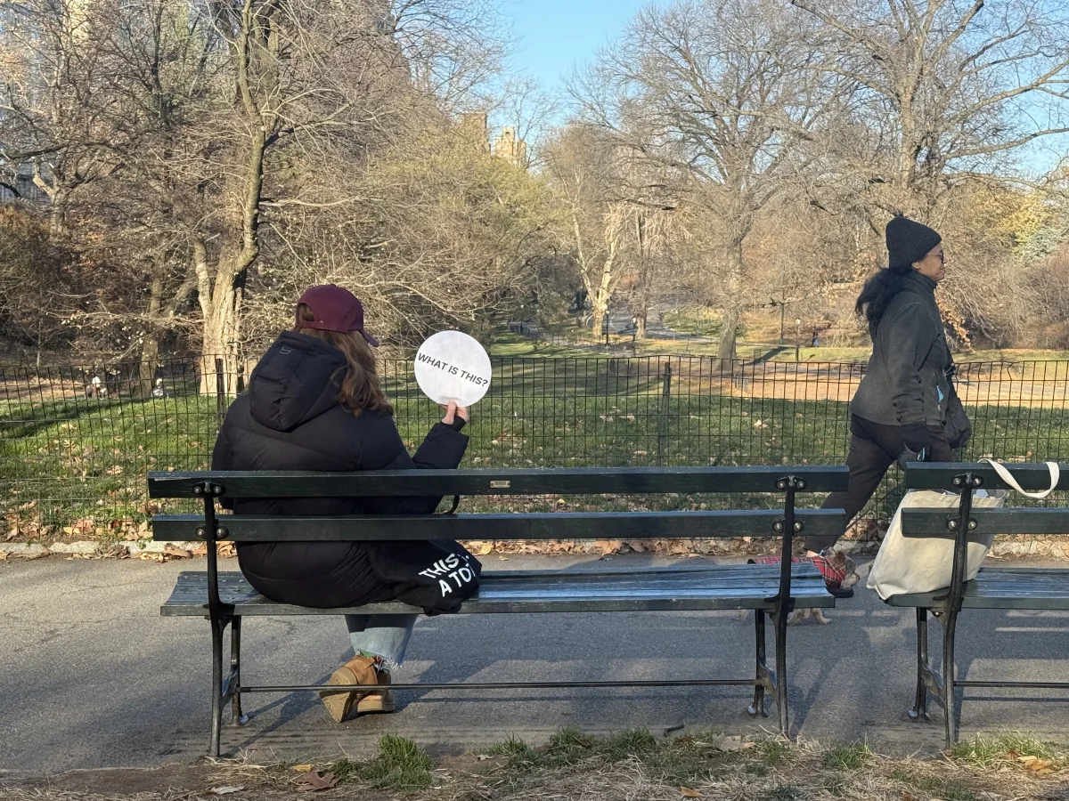 A Central Park Settee
