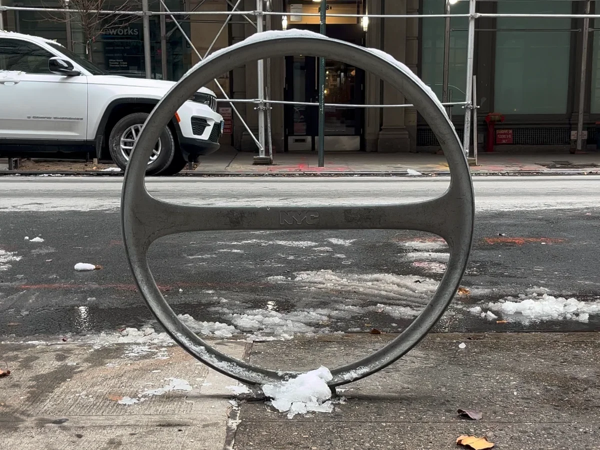 The Standard Large Hoop Bike Rack