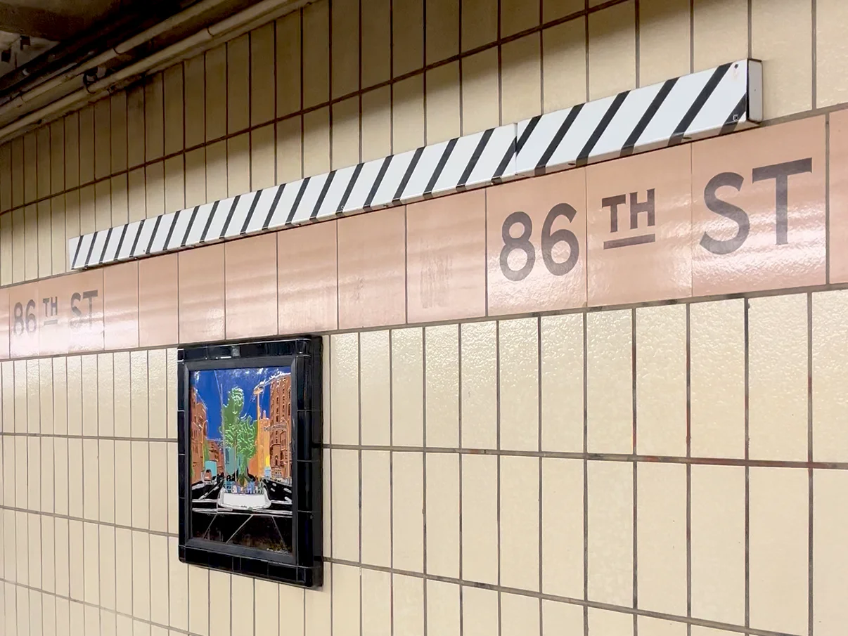 Zebra Board at 86th St.