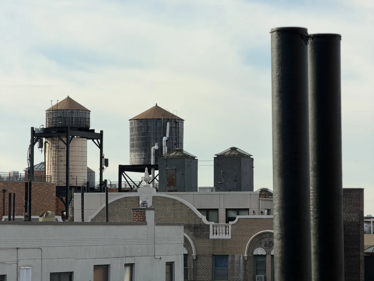 Rooftop Water Towers in NYC