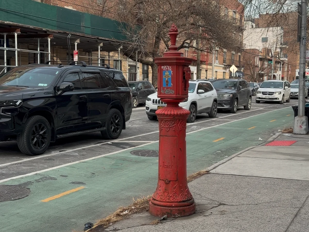 An Early Ornate Call Box
