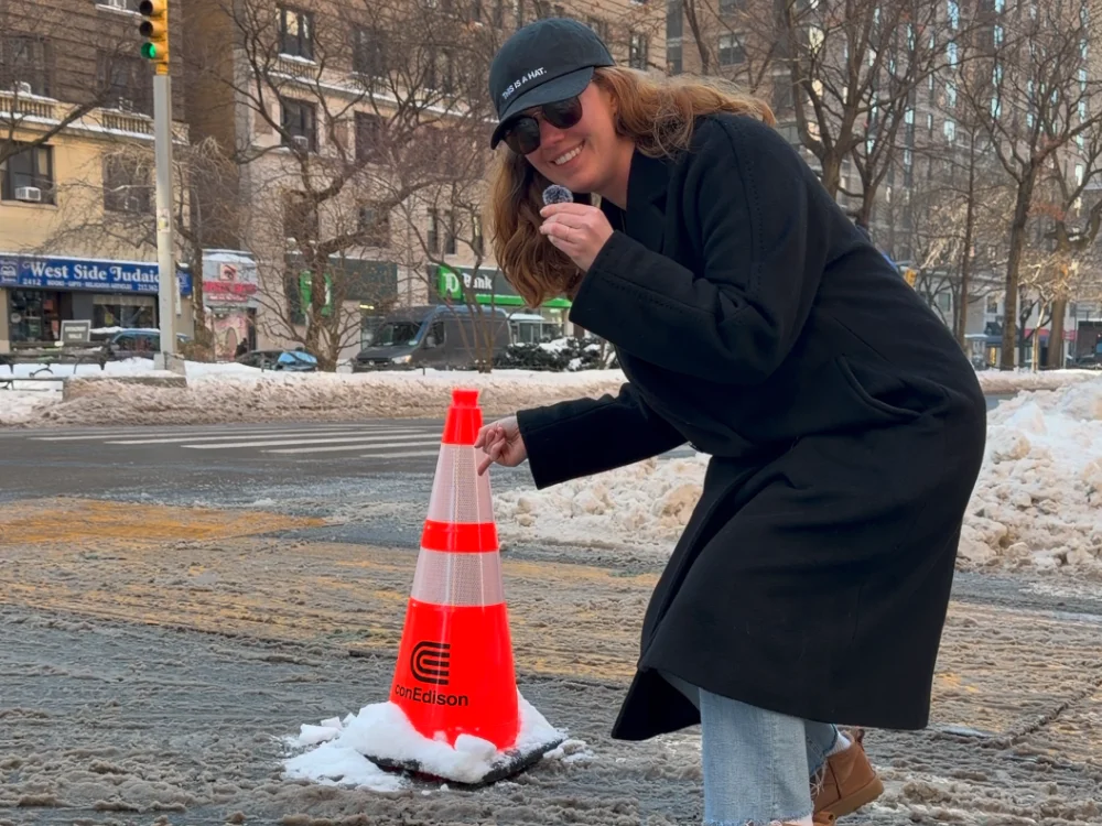 THIS IS A TRAFFIC CONE.