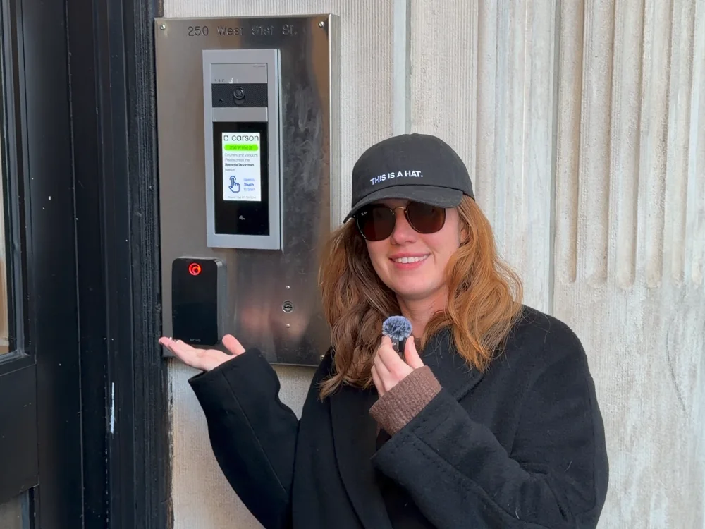 THIS IS AN INTERCOM.