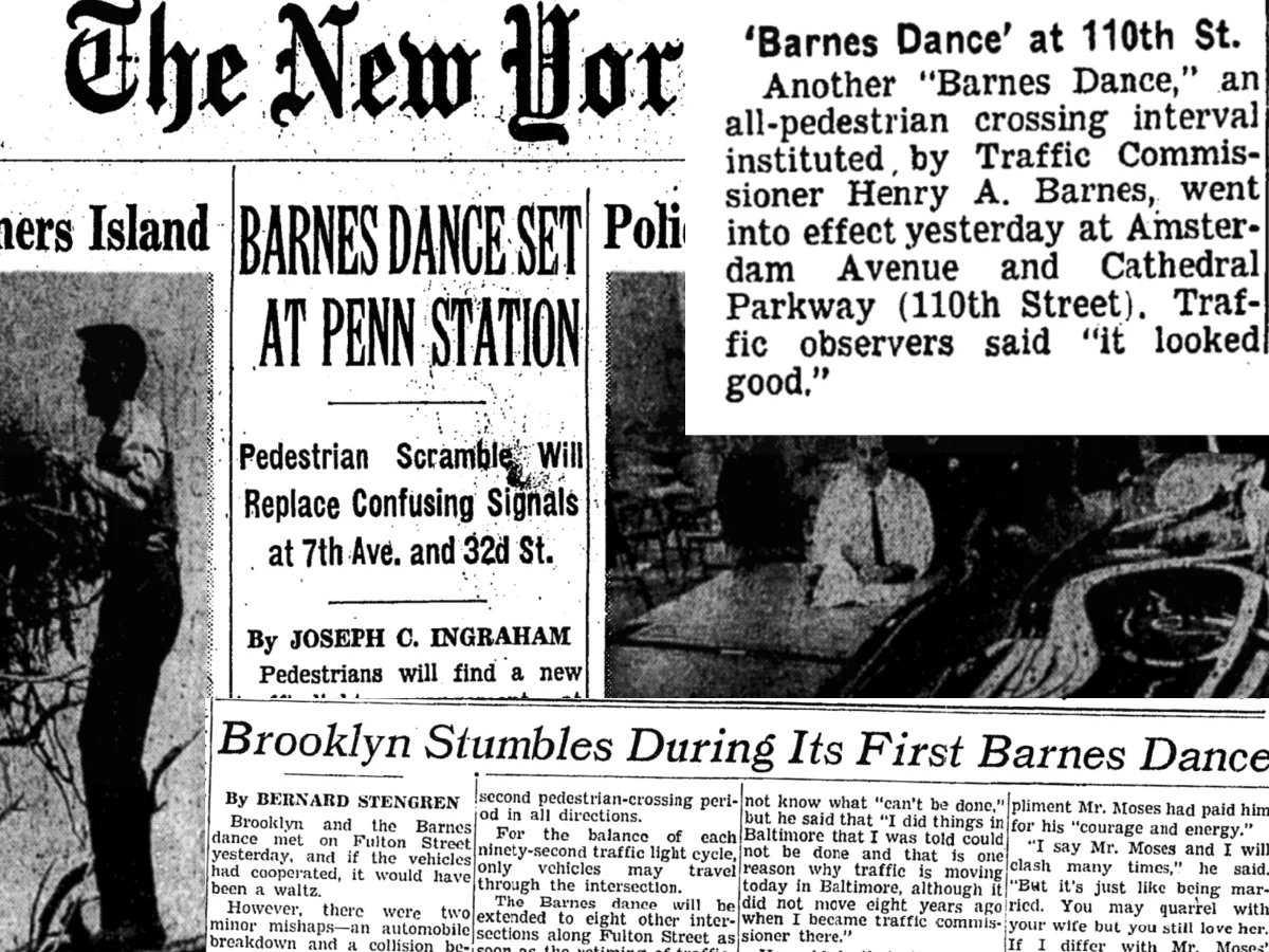 NYTimes Clippings Discussing Barnes Dance